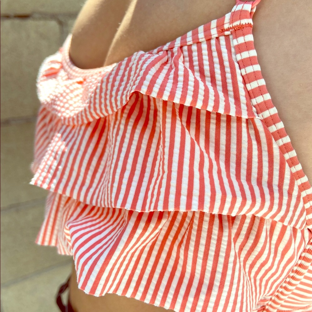 Ruffle Bikini Top